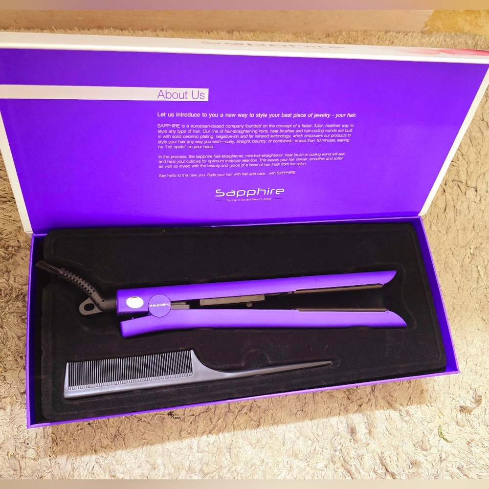 Sapphire Hair Straightner